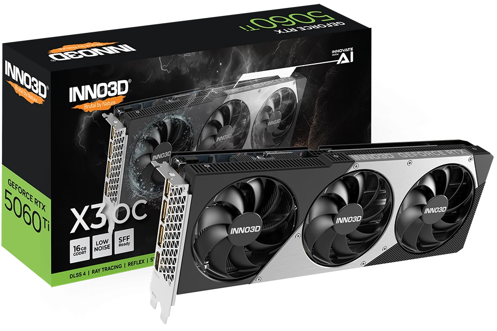 INNO3D GeForce RTX 5060 Ti 16GB X3 OC
